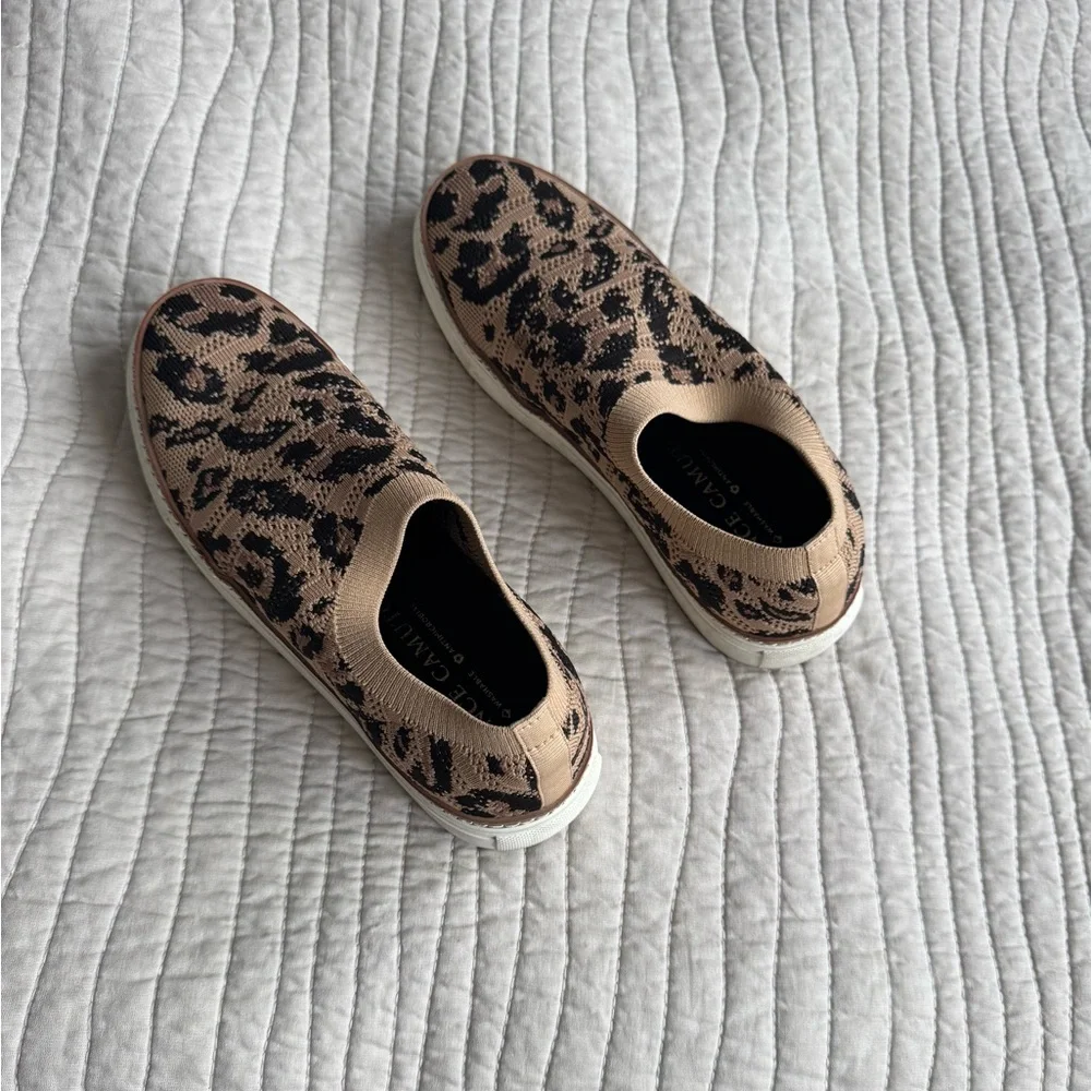 Vince Camuto Women's Leopard Print Slip-On Sneakers - Picture 2 of 6